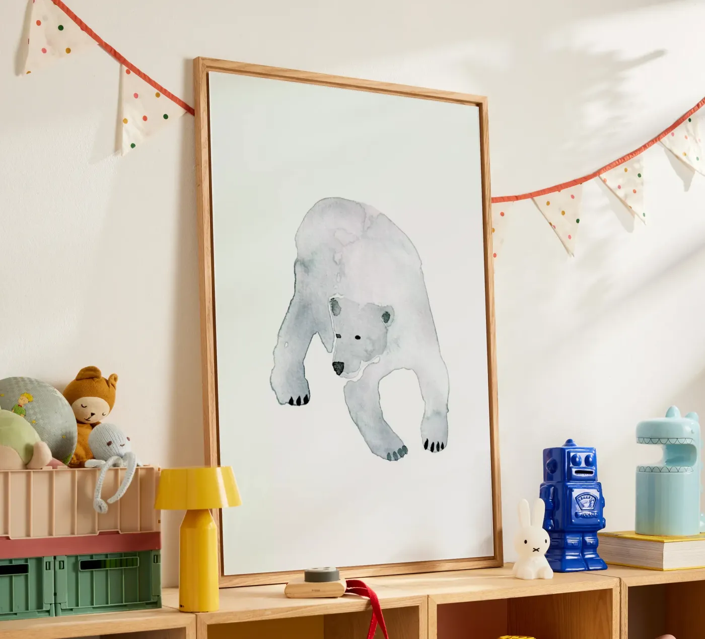 Eisbär plexiglas de Farina Kuklinski