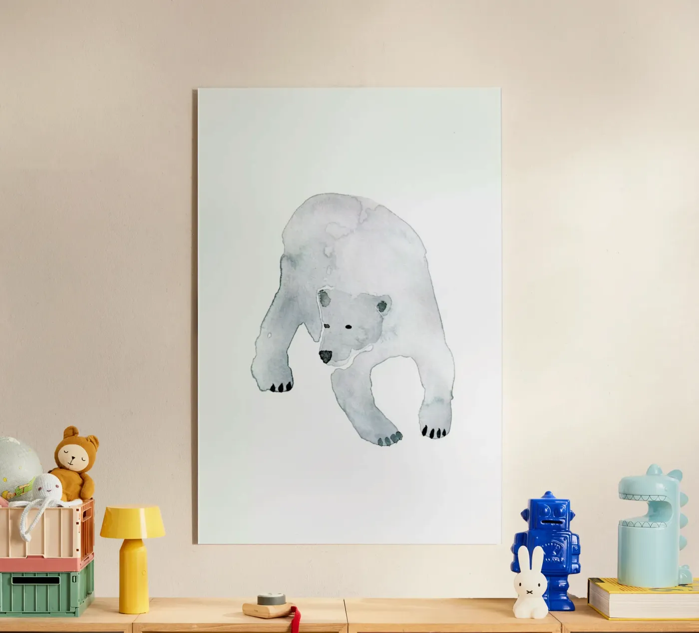 Eisbär plexiglas de Farina Kuklinski