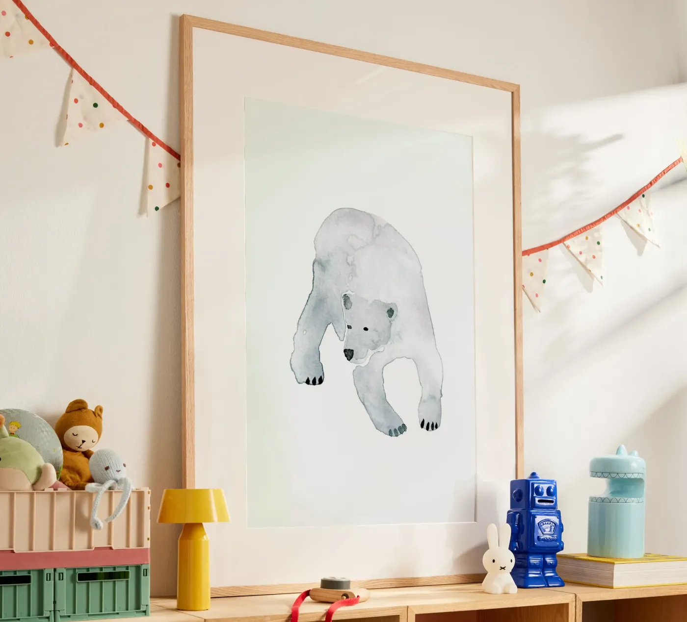 Eisbär poster van Farina Kuklinski