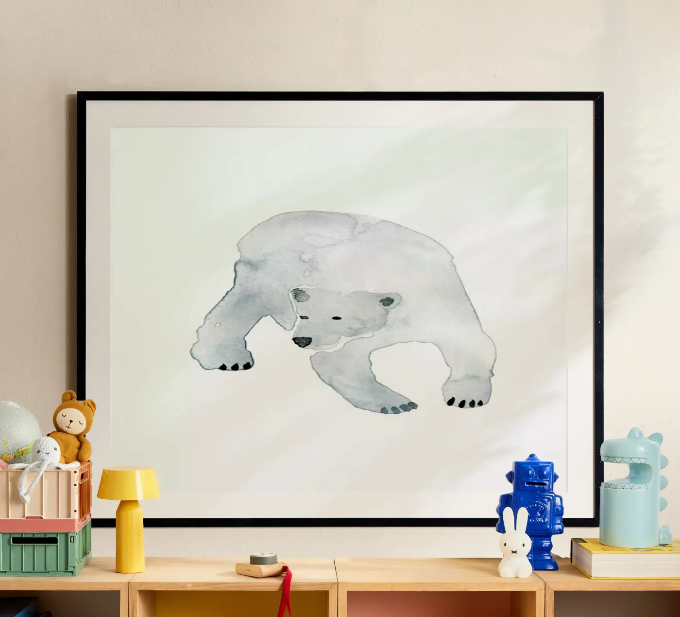 Eisbär poster van Farina Kuklinski