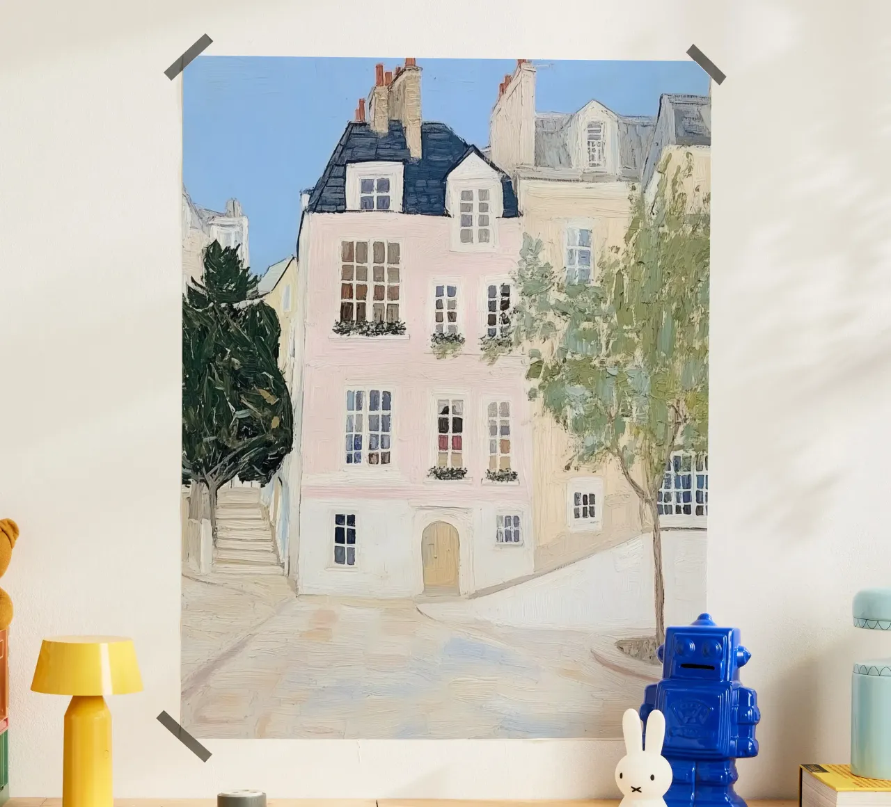 London, England, Reisekunst, Niedliche Malerei Hahnemühle von Peaches Art Prints