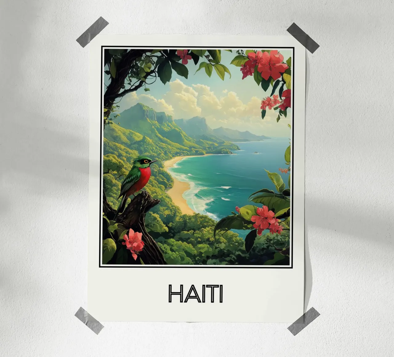 Haiti carta hahnemühle da Frame the World