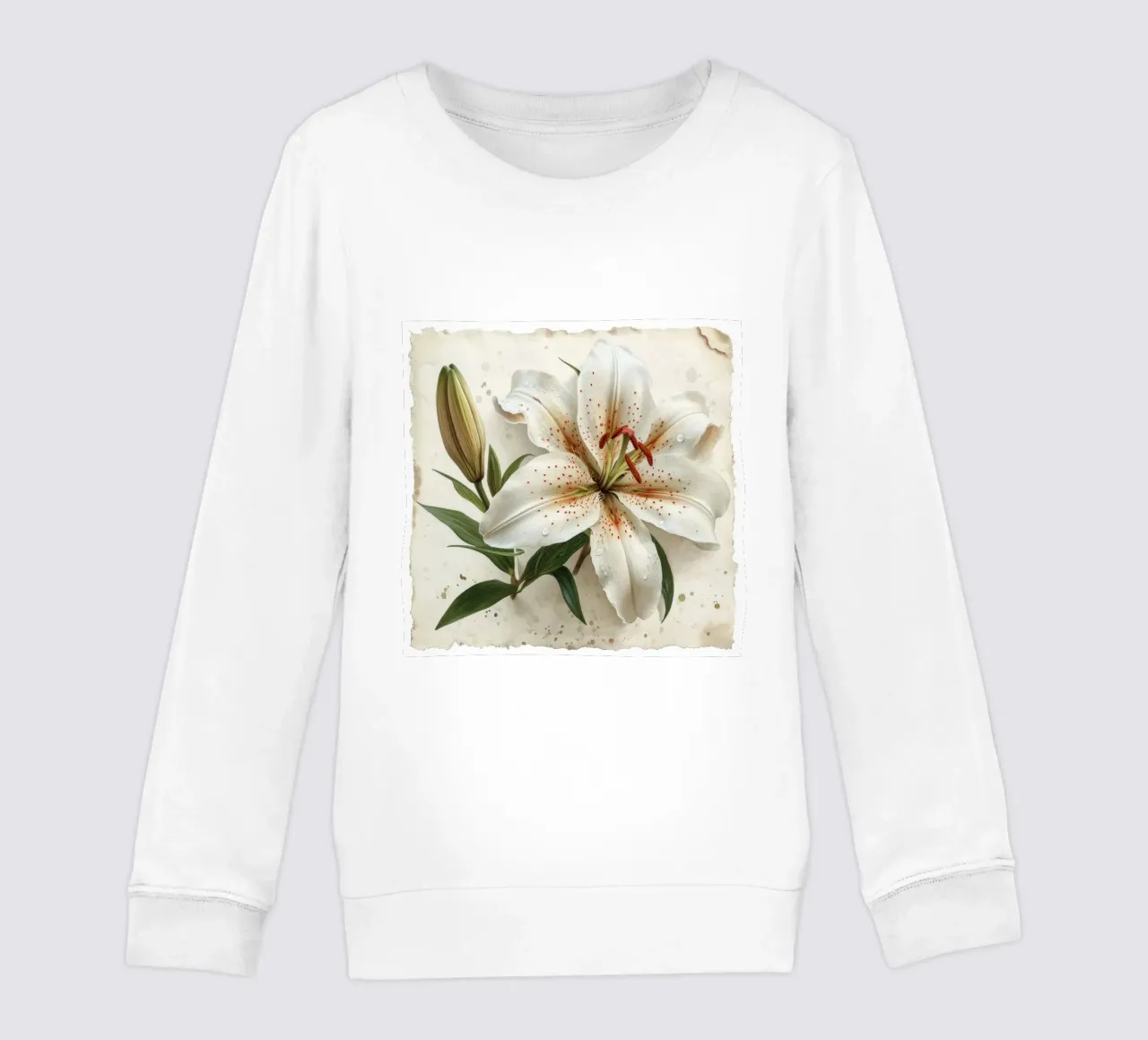 Fiore di giglio 3 felpa bambino da Bold Blooms