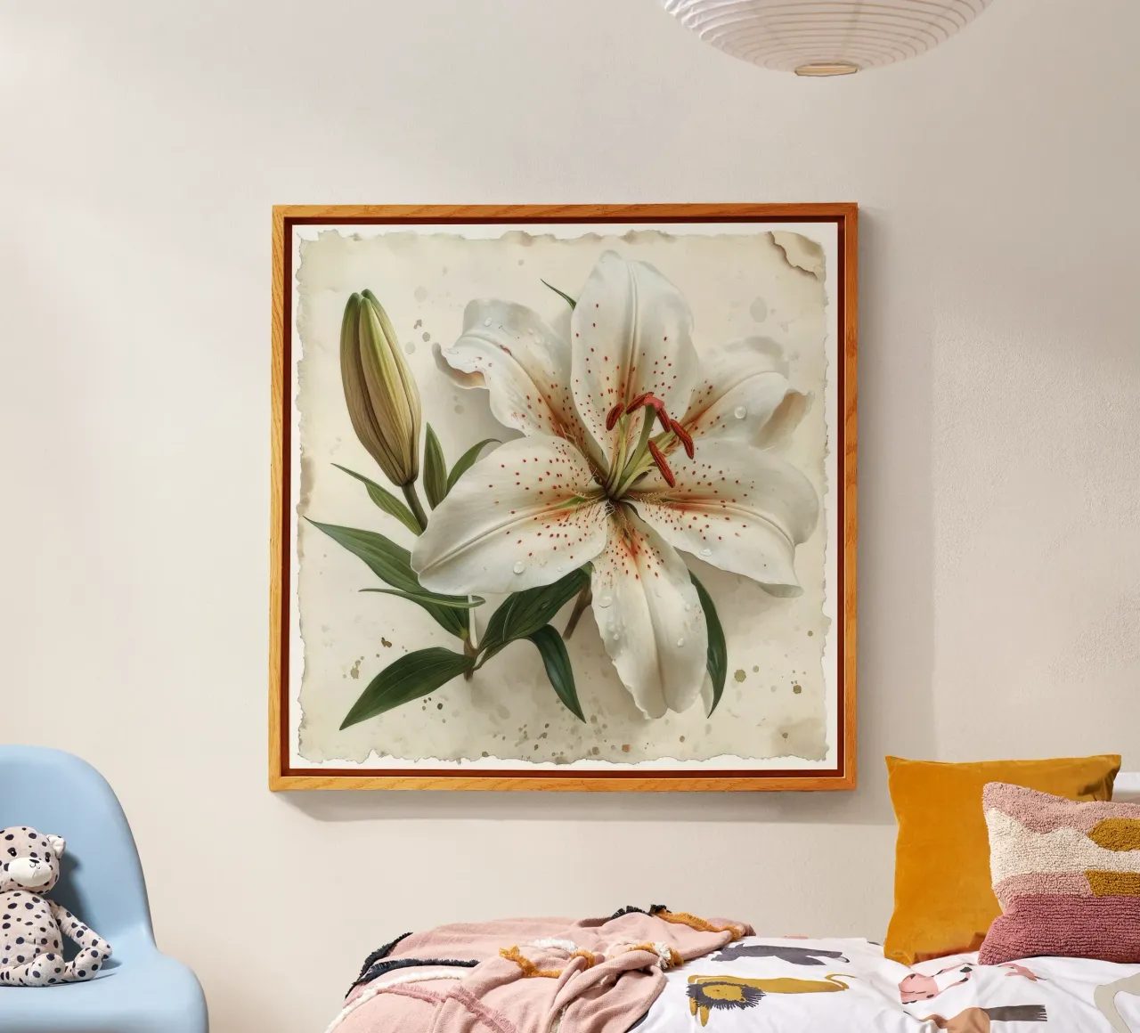 Fiore di giglio 3 plexiglass da Bold Blooms
