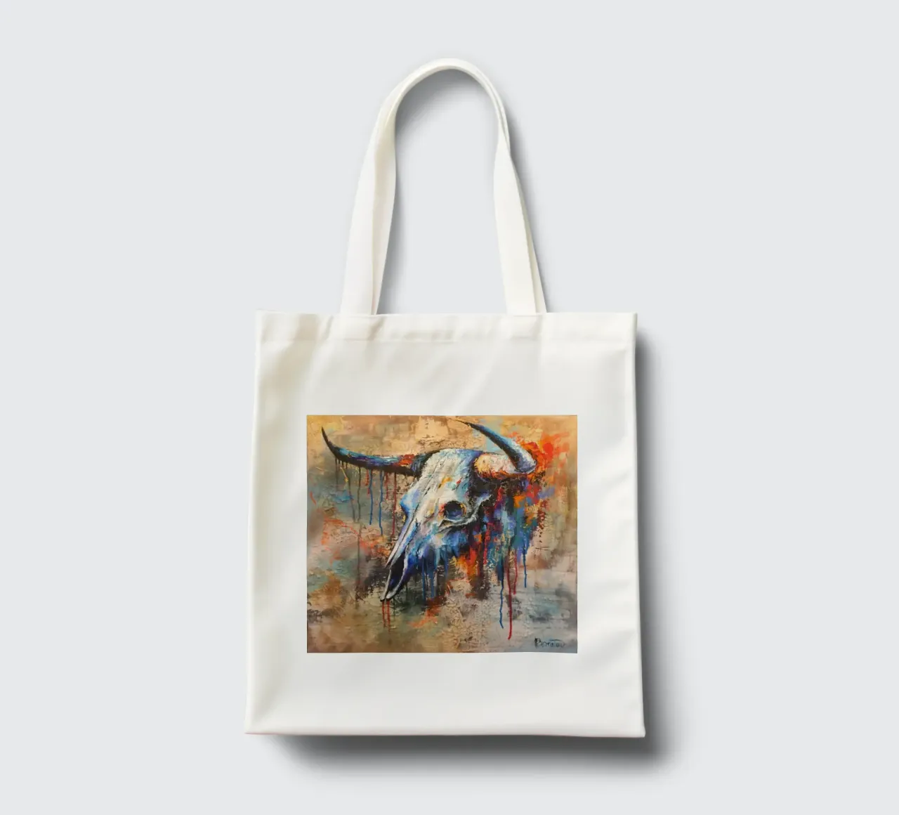 L'esprit du taureau tote bag by HelenBarenton