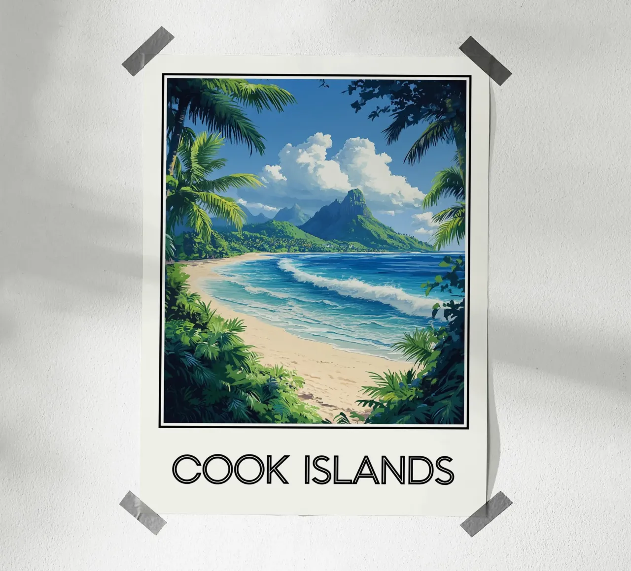 Isole Cook poster da Frame the World