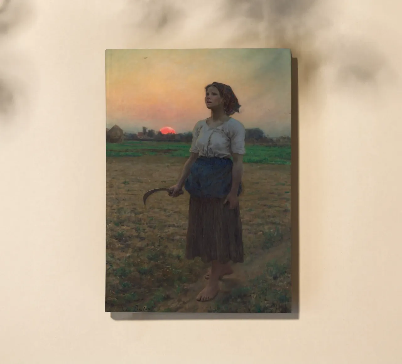 Jules Breton - The Song of the Lark notebook by Timeless Artworks