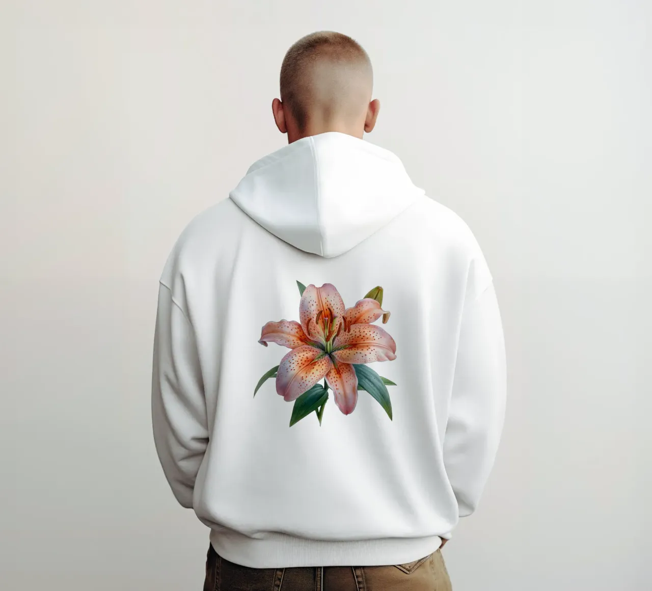 Fiore di giglio 4 felpa con cappuccio da Bold Blooms