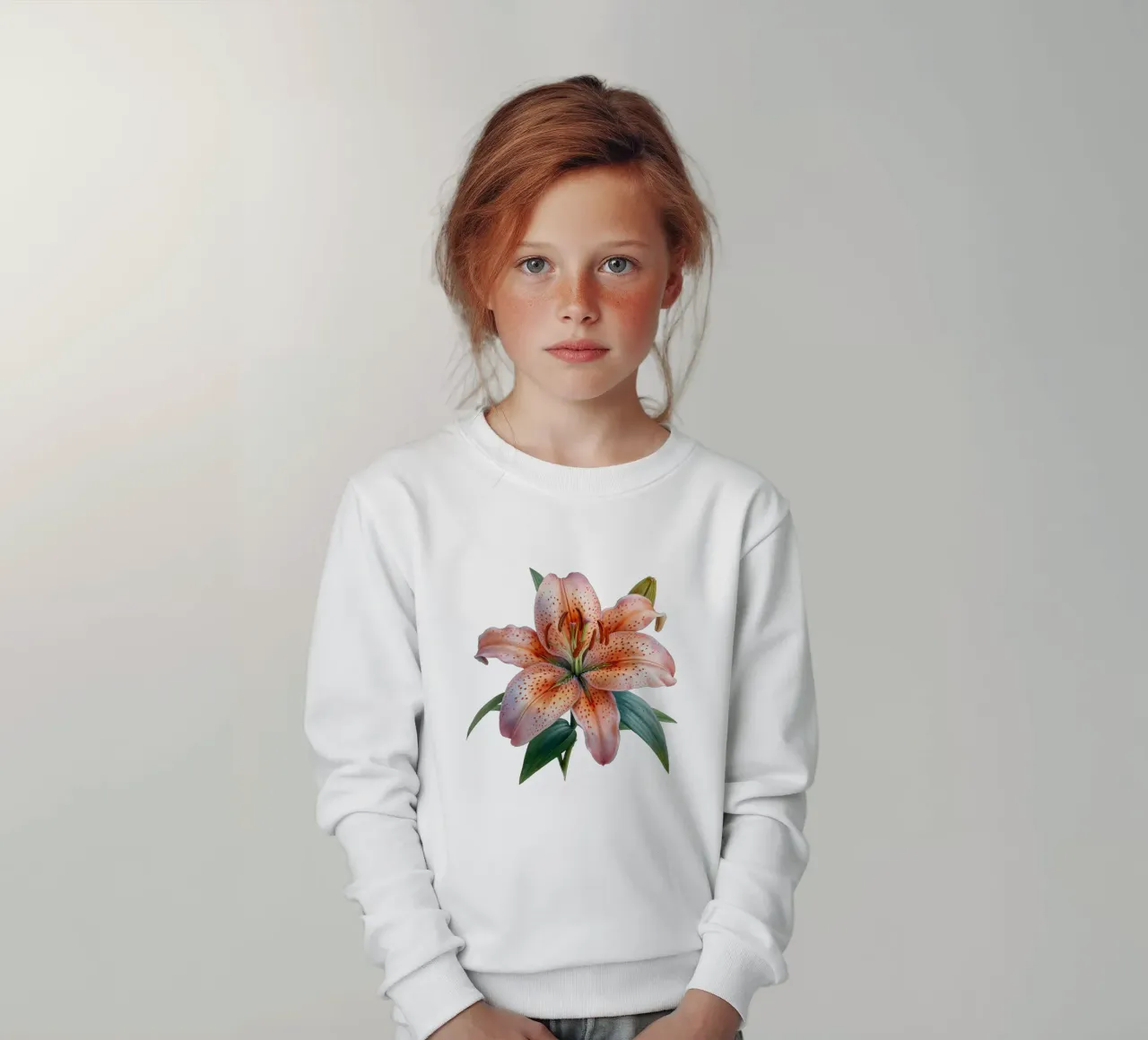 Fiore di giglio 4 felpa bambino da Bold Blooms
