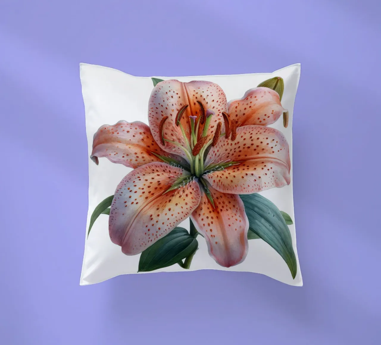 Fiore di giglio 4 cuscino da Bold Blooms