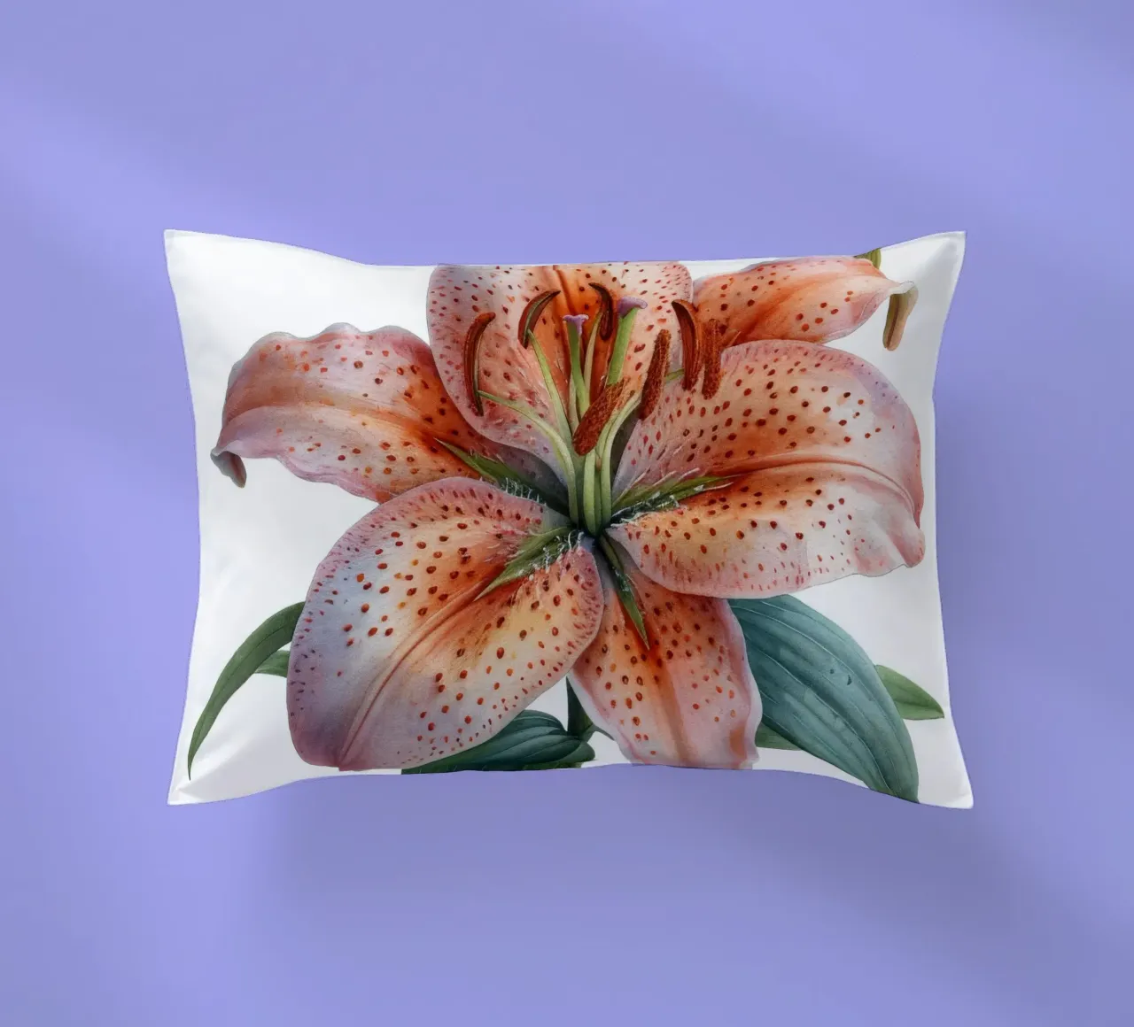 Fiore di giglio 4 cuscino da Bold Blooms