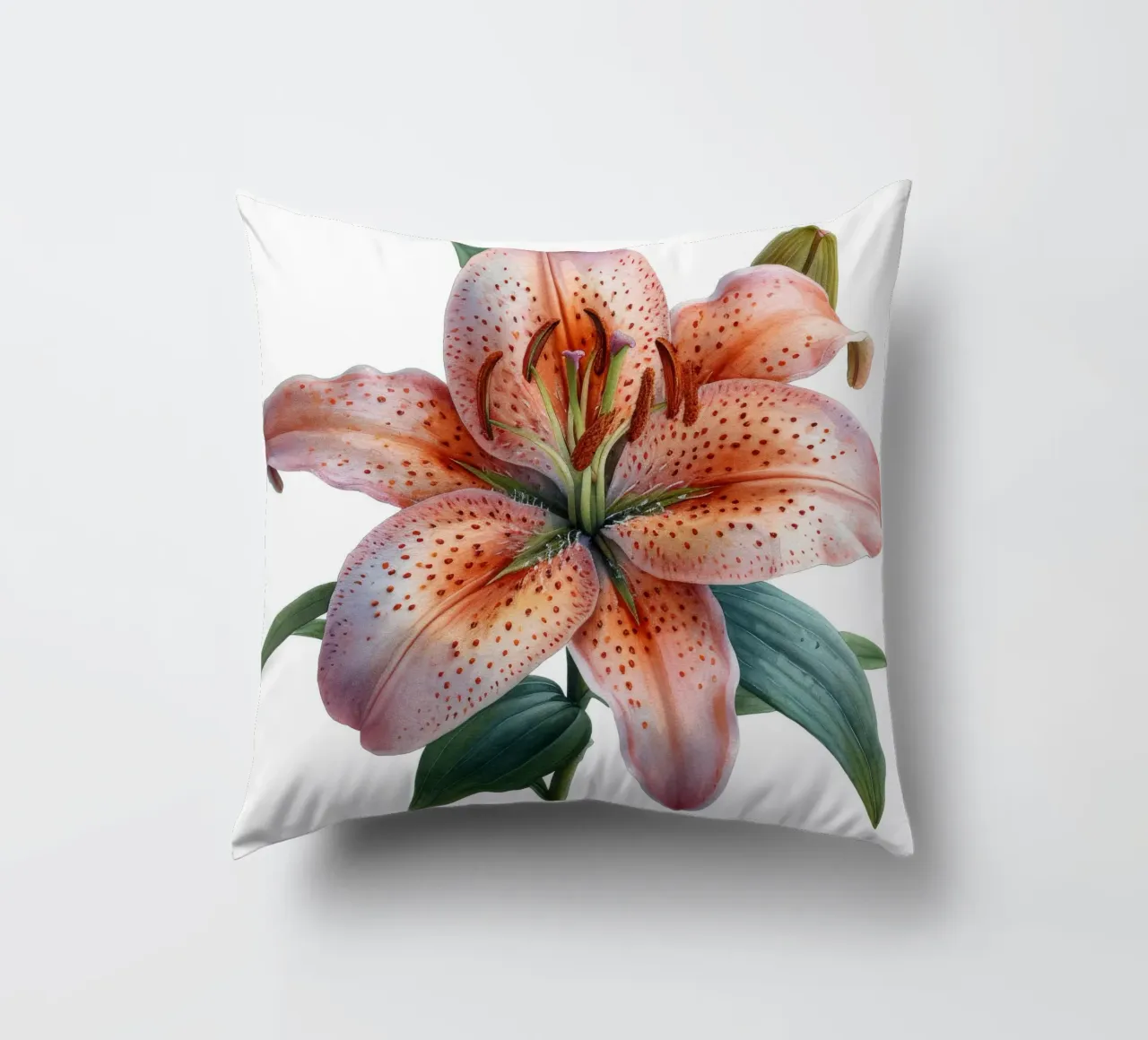 Fiore di giglio 4 cuscino da Bold Blooms