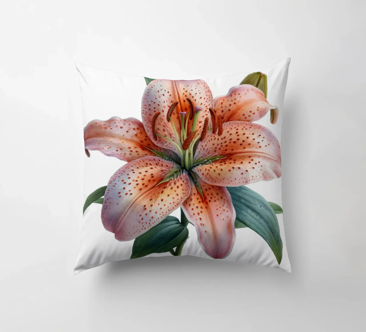 Fiore di giglio 4 cuscino da Bold Blooms