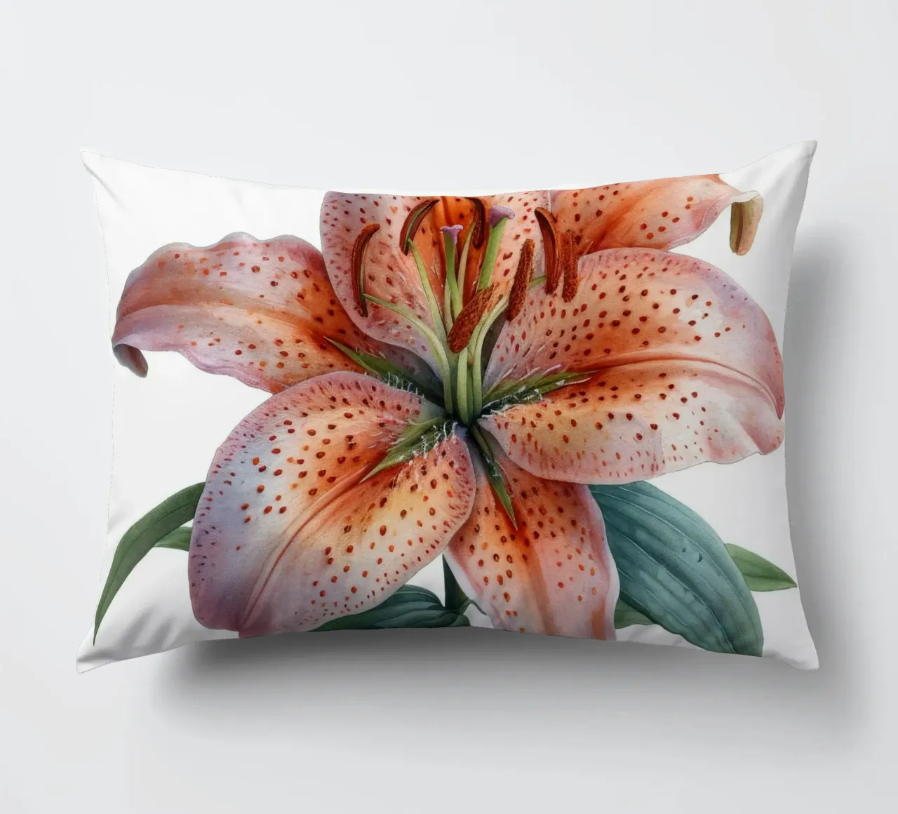 Fiore di giglio 4 cuscino da Bold Blooms