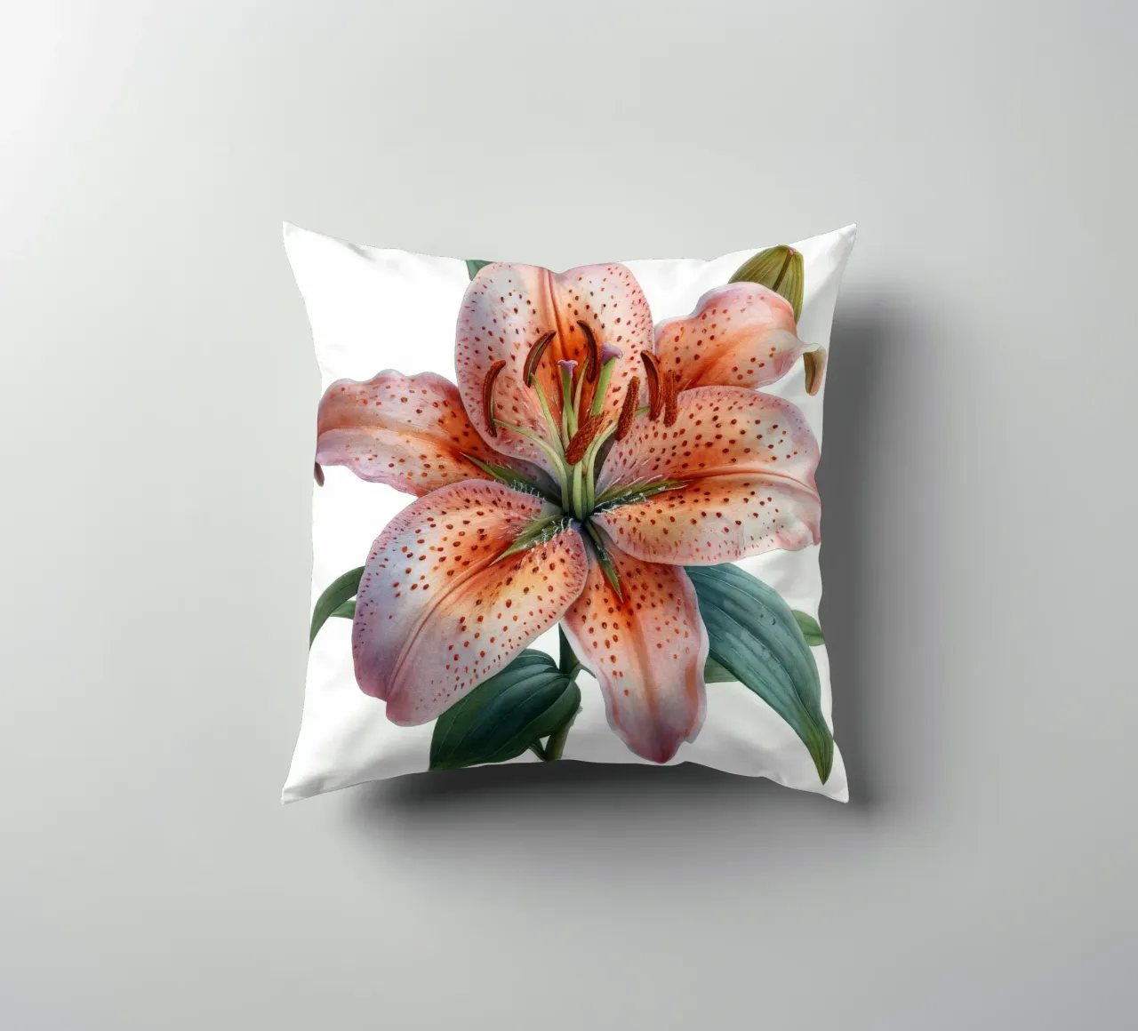 Fiore di giglio 4 cuscino da Bold Blooms