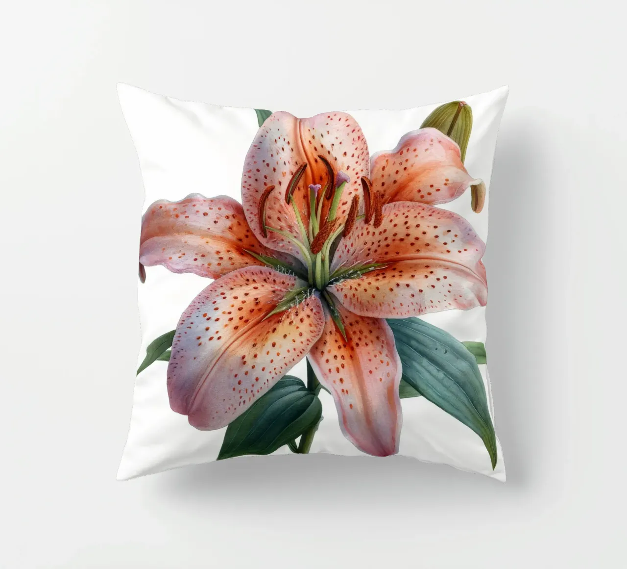 Fiore di giglio 4 cuscino da Bold Blooms