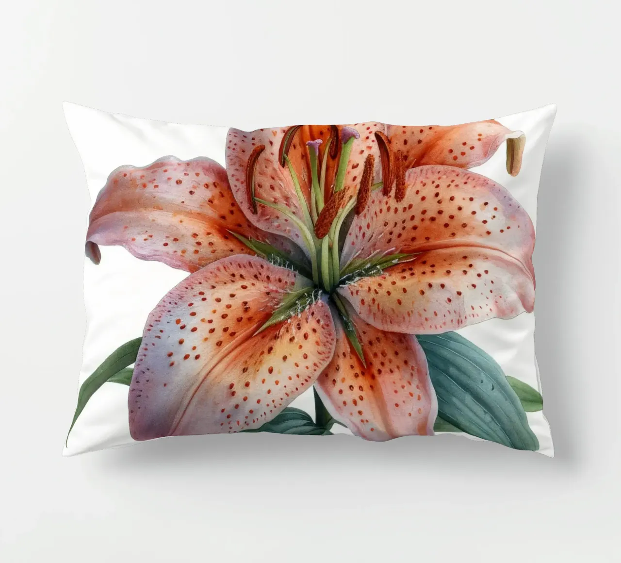 Fiore di giglio 4 cuscino da Bold Blooms