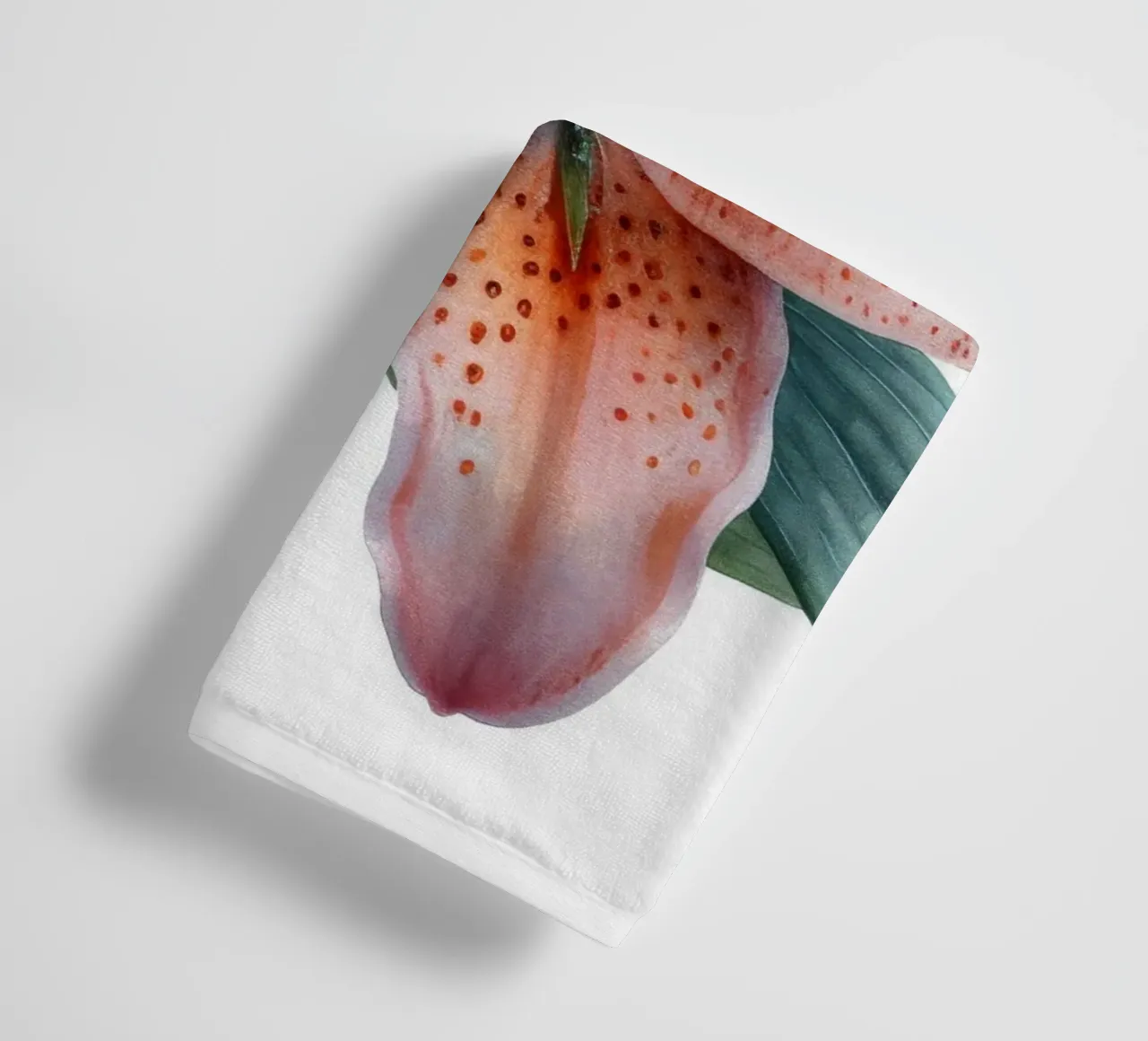 Lily Flower 4 towel by Bold Blooms