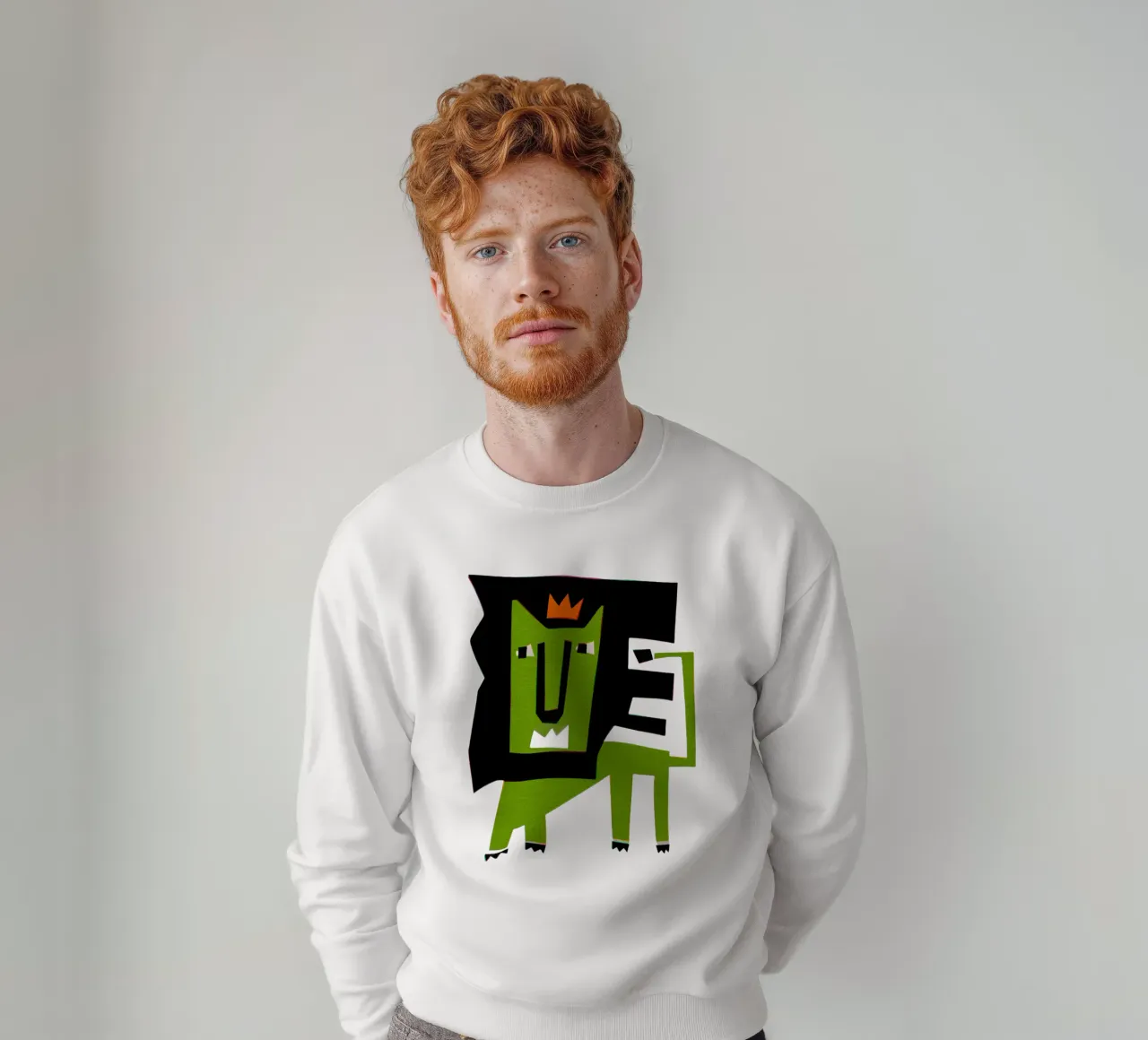 Re Leone felpa da Fox & Velvet