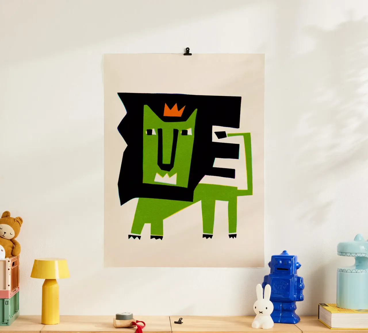 Re Leone poster da Fox & Velvet