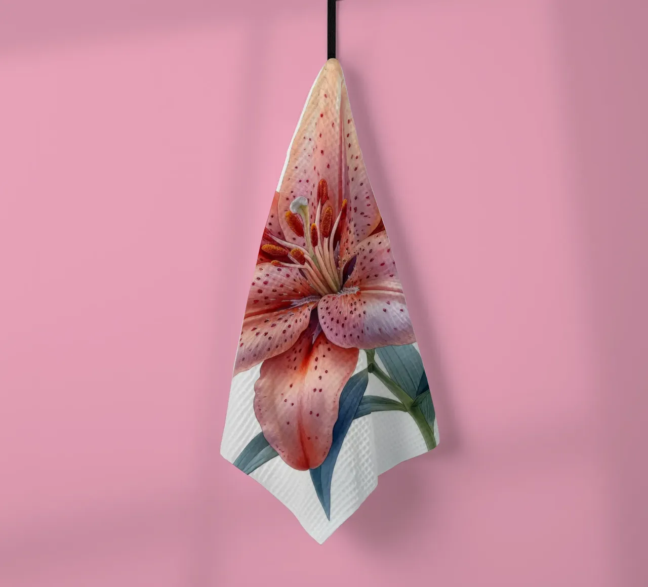 Fiore di giglio 1 canovaccio da cucina da Bold Blooms