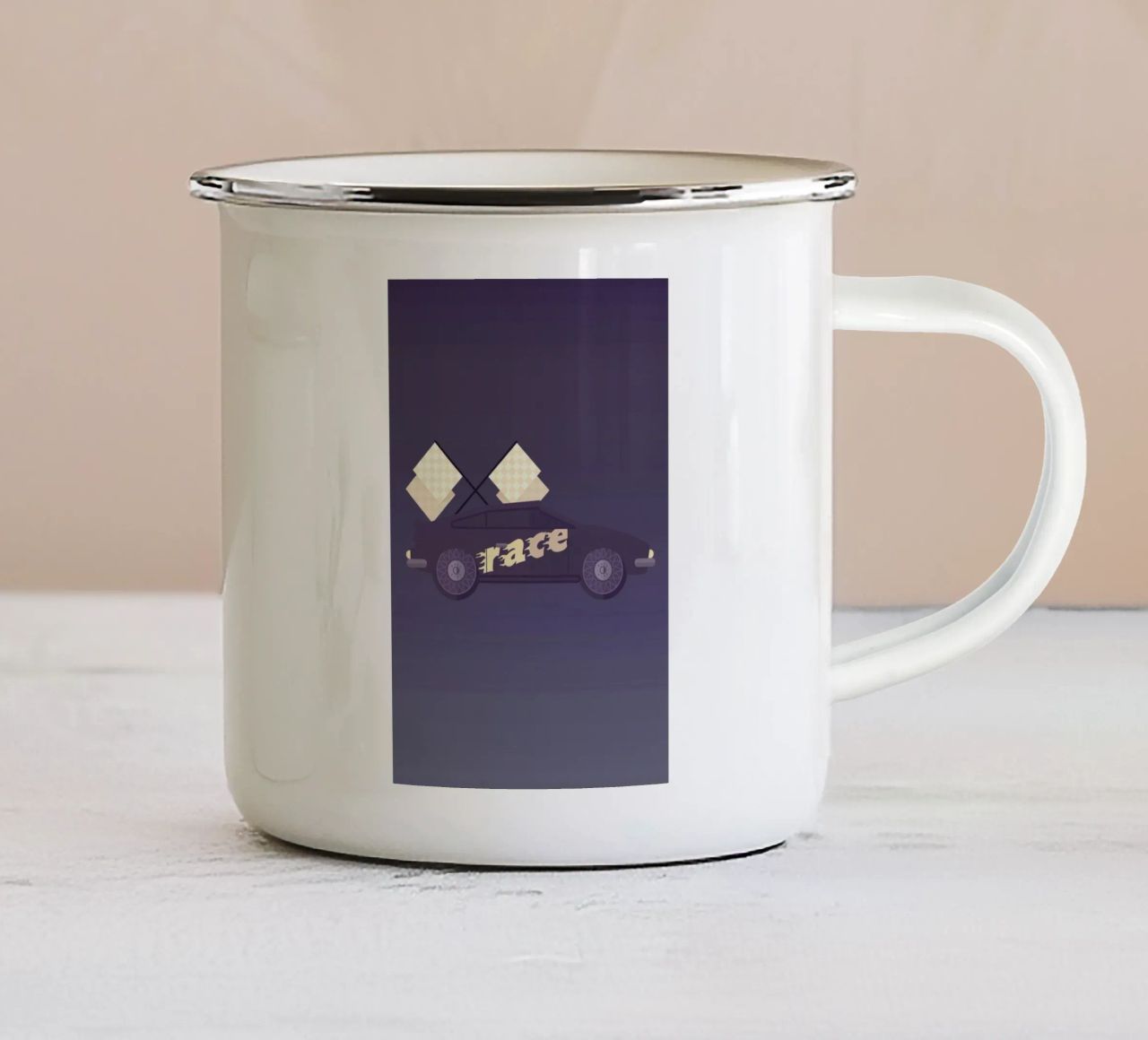 Wilhemlsburg - Race tazza in smalto da Bureau Bald GmbH