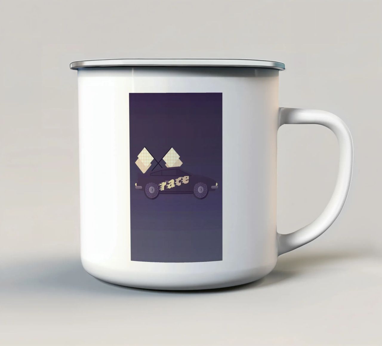 Wilhemlsburg - Race tazza in smalto da Bureau Bald GmbH