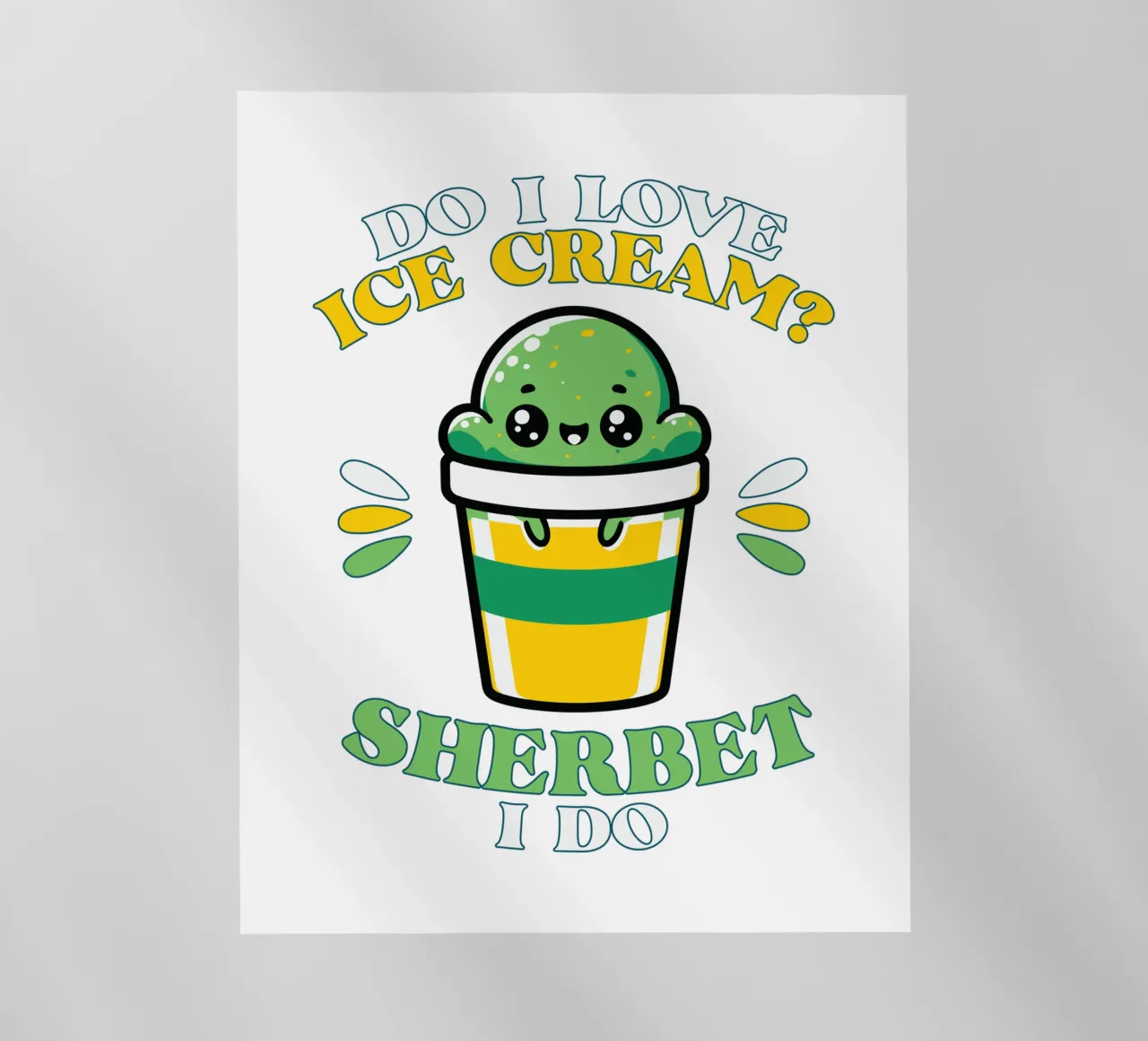 Do I love ice cream? Sherbet I do pellicola backlit da edsonramosart