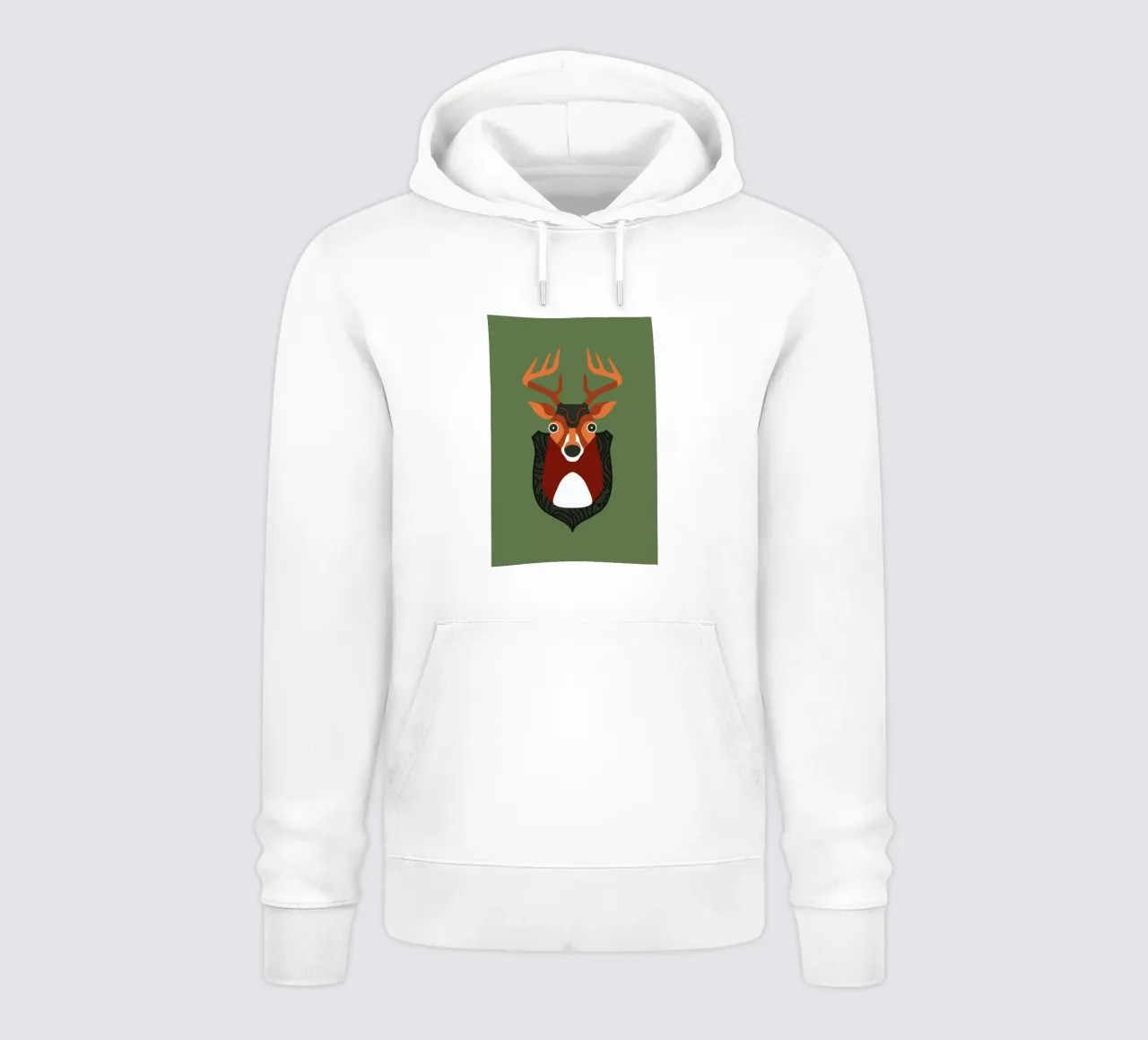 Blankensee - Deer felpa con cappuccio da Bureau Bald GmbH