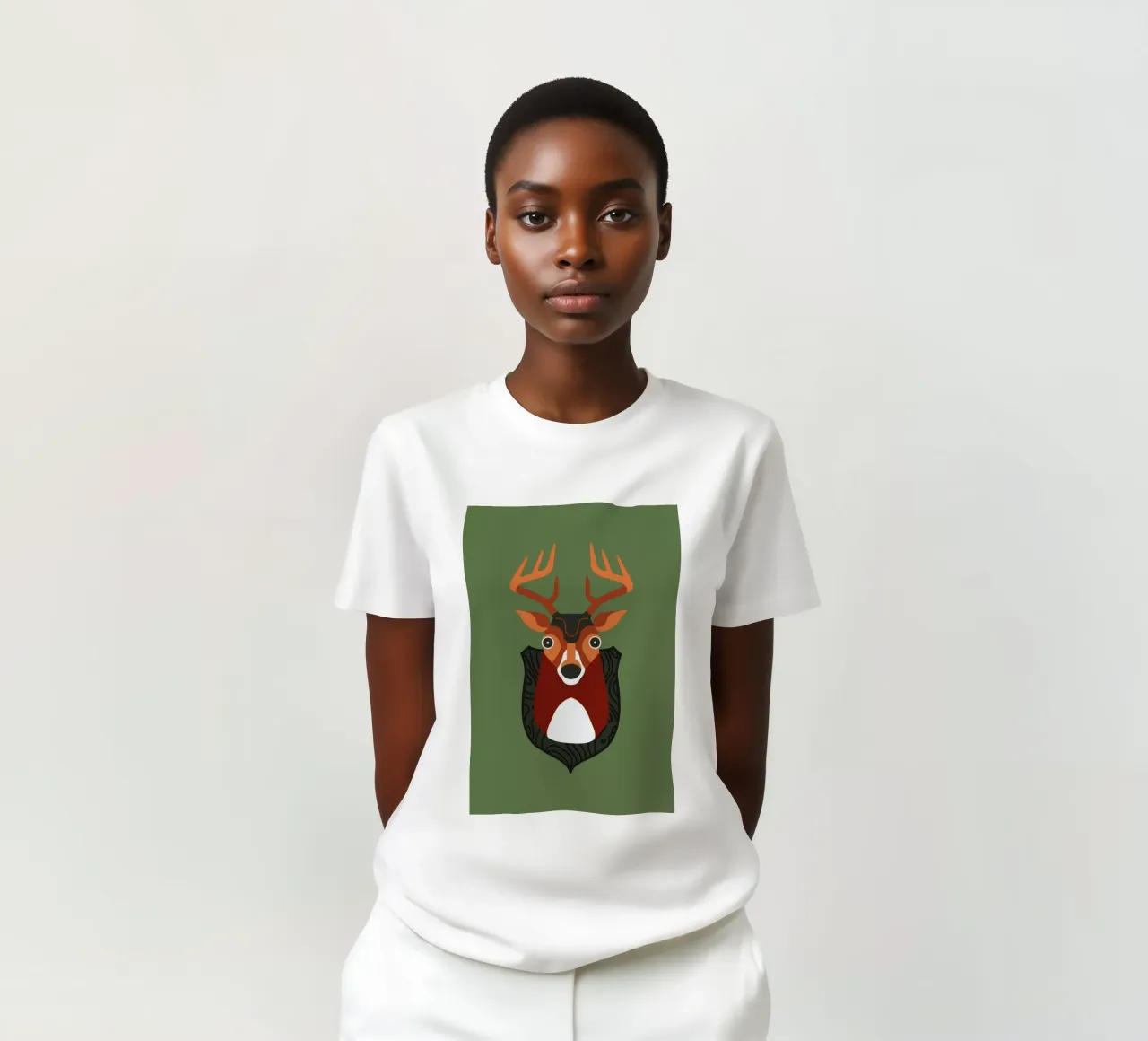 Blankensee - Deer t-shirt da Bureau Bald GmbH