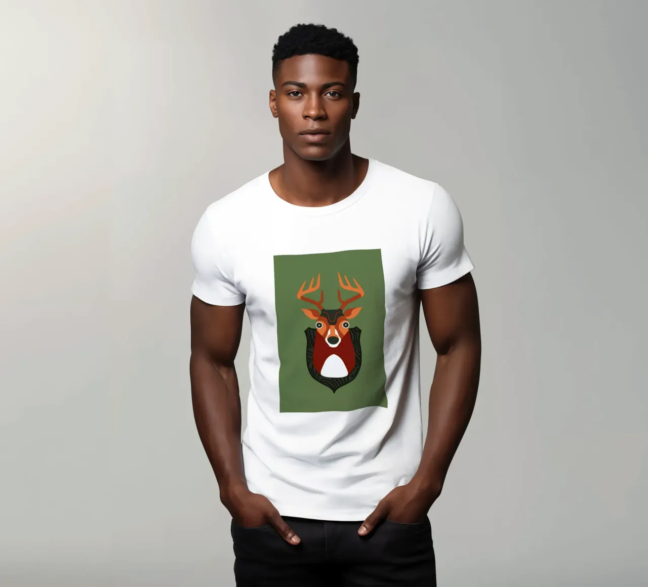Blankensee - Deer t-shirt da Bureau Bald GmbH