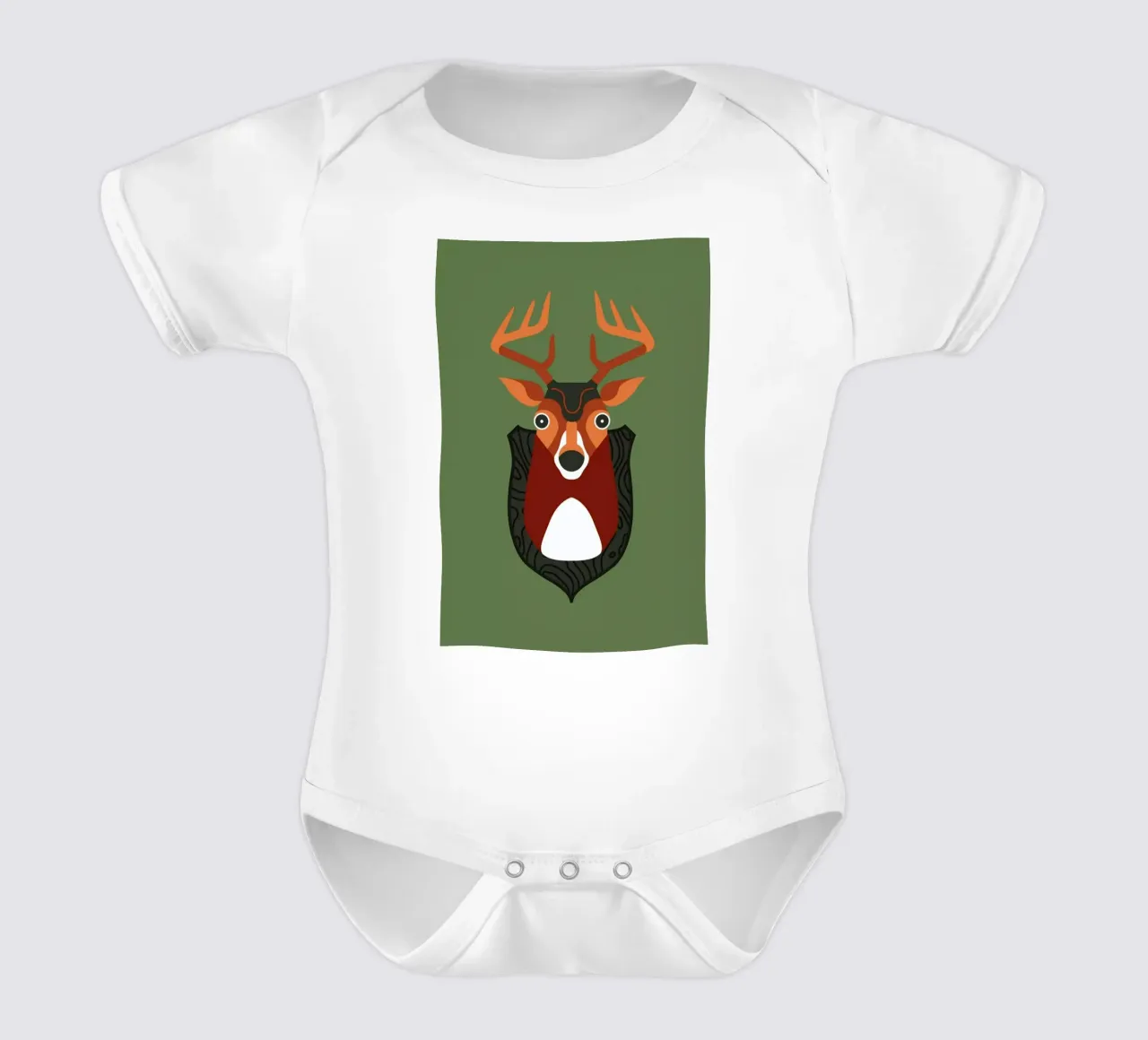 Blankensee - Deer body neonato maniche corte da Bureau Bald GmbH