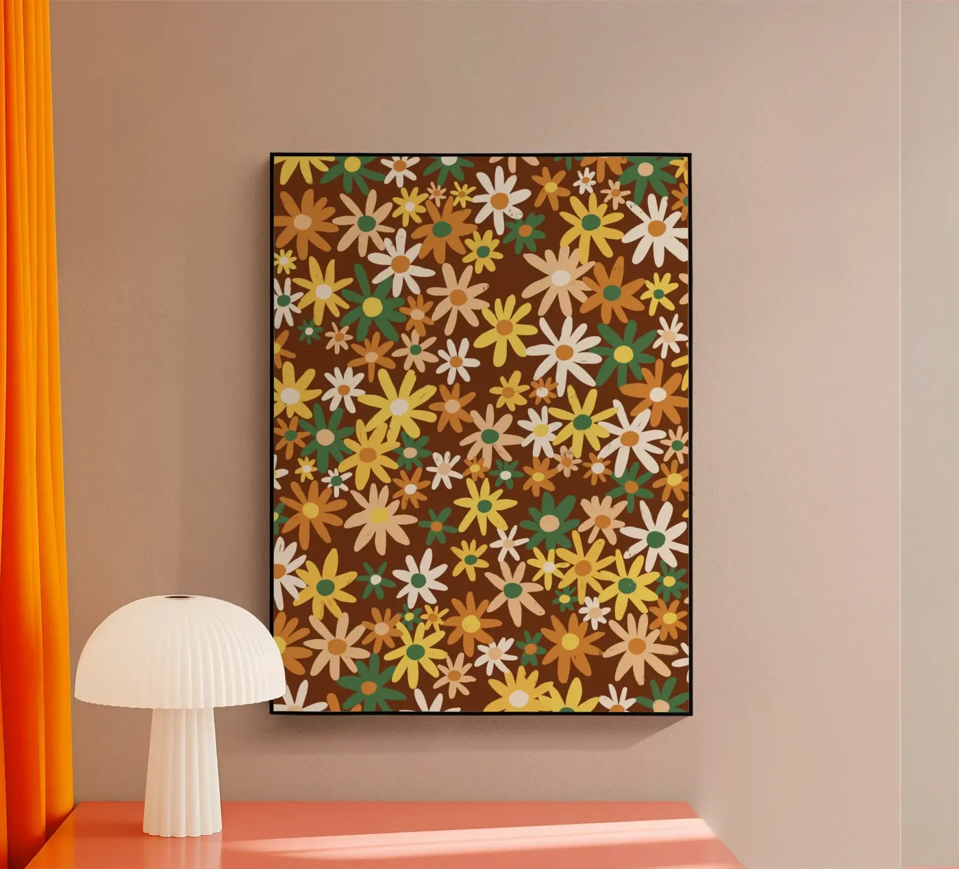 Brown floral plexiglass da GigiRosado