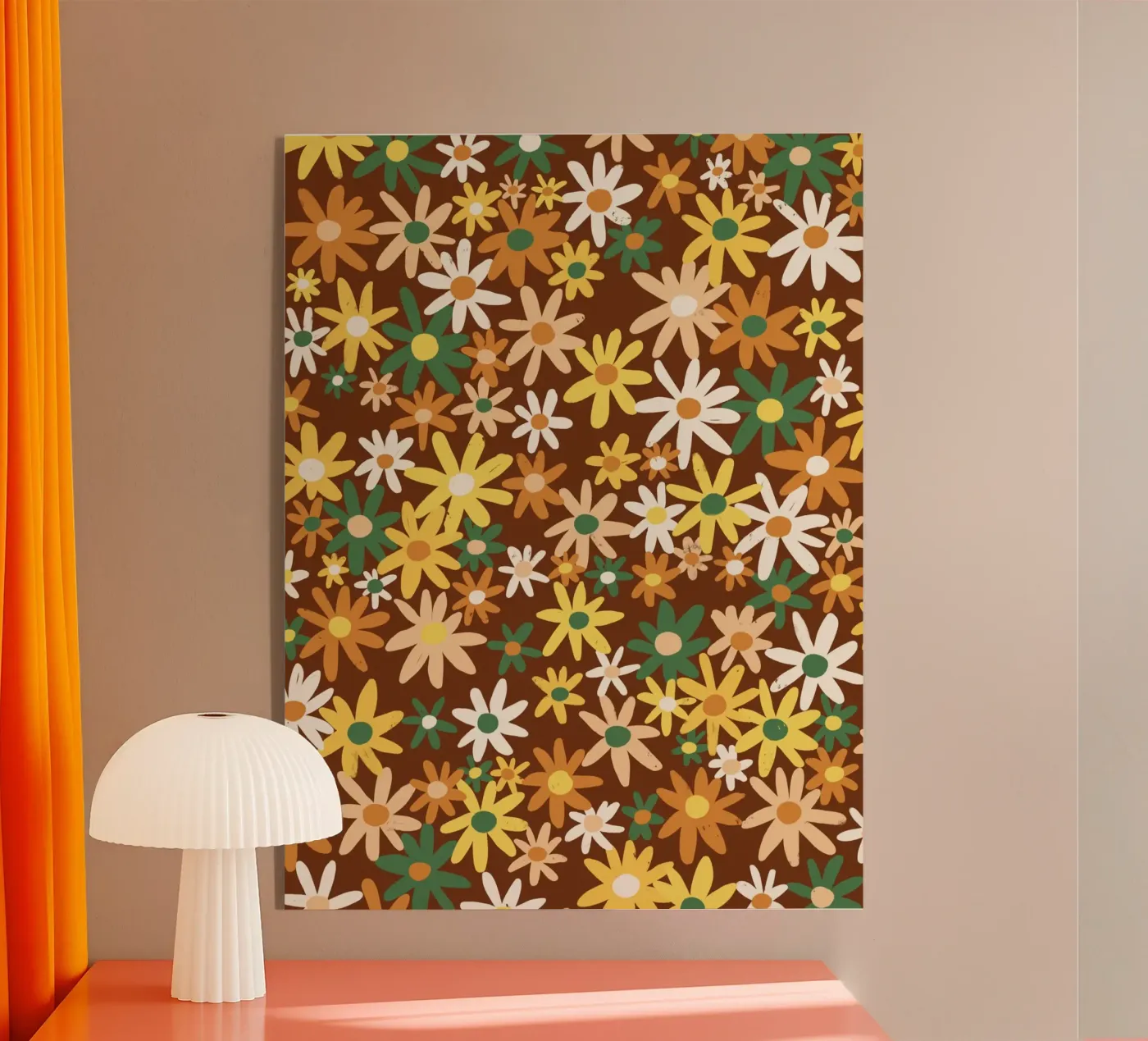 Brown floral plexiglass da GigiRosado