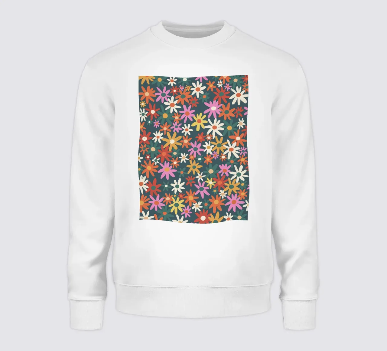 Floreale multicolore felpa da GigiRosado