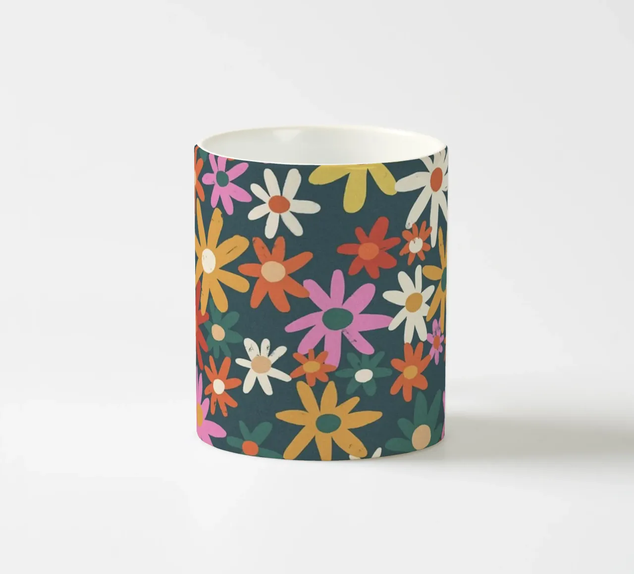 Floreale multicolore tazza in ceramica da GigiRosado