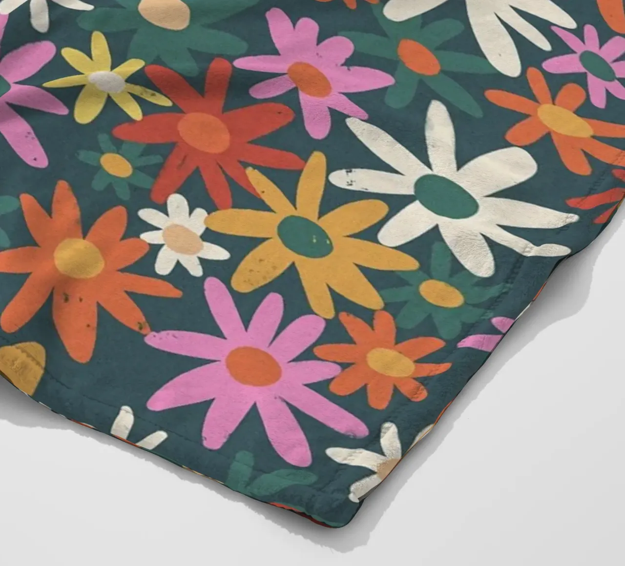 Floreale multicolore coperta in pile da GigiRosado