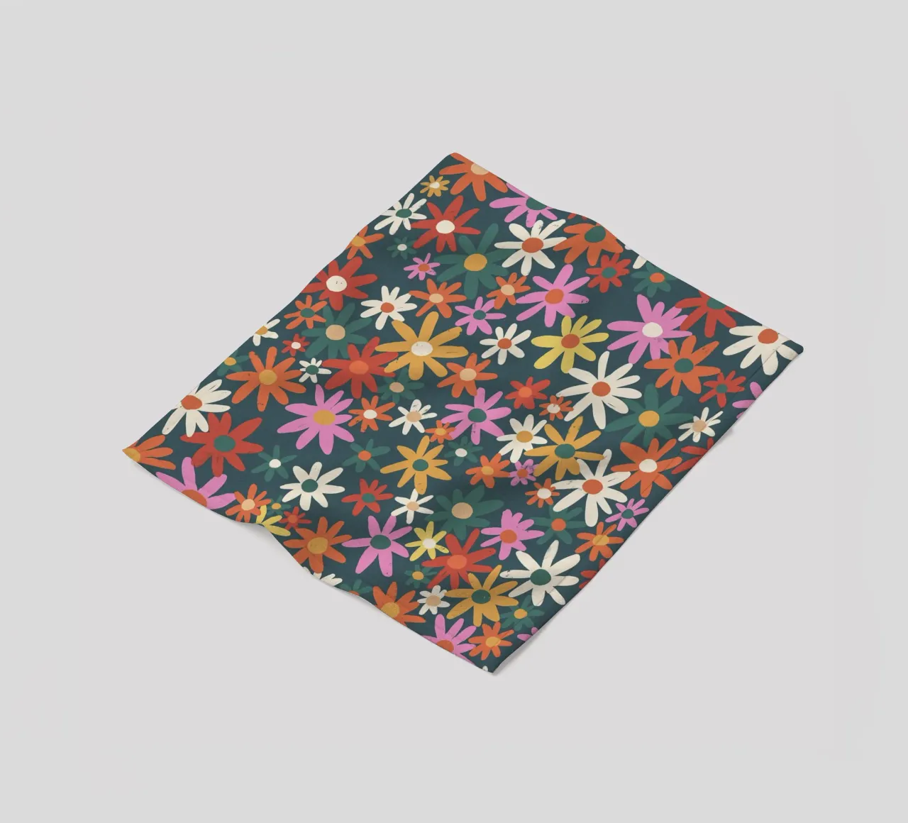 Floreale multicolore coperta in pile da GigiRosado