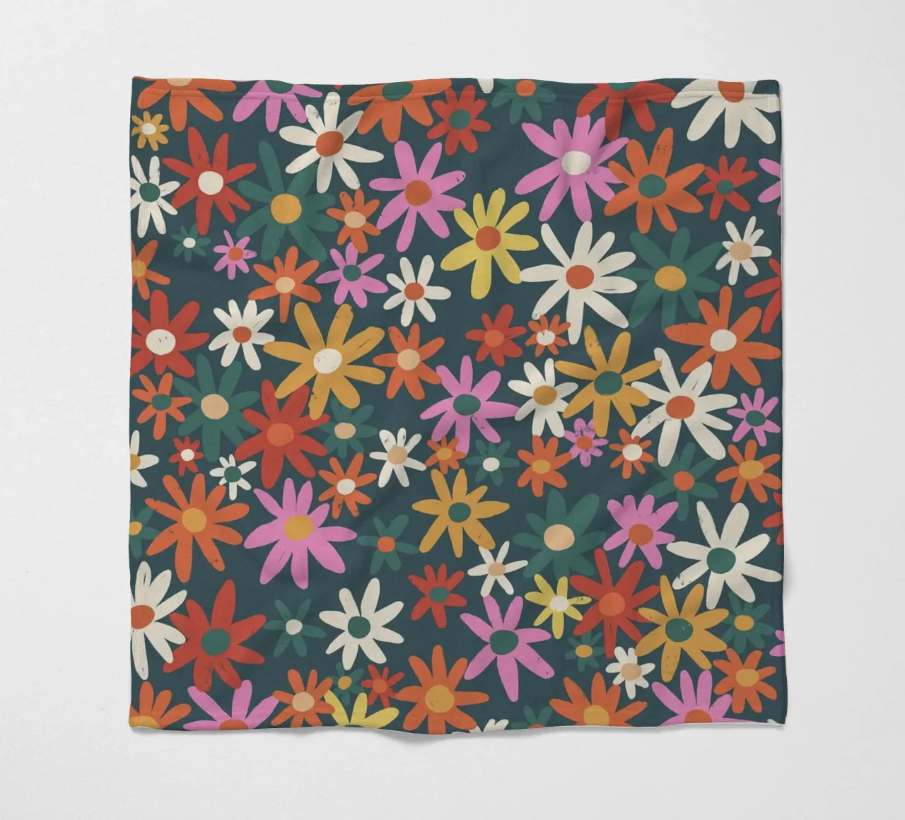 Floreale multicolore coperta in pile da GigiRosado