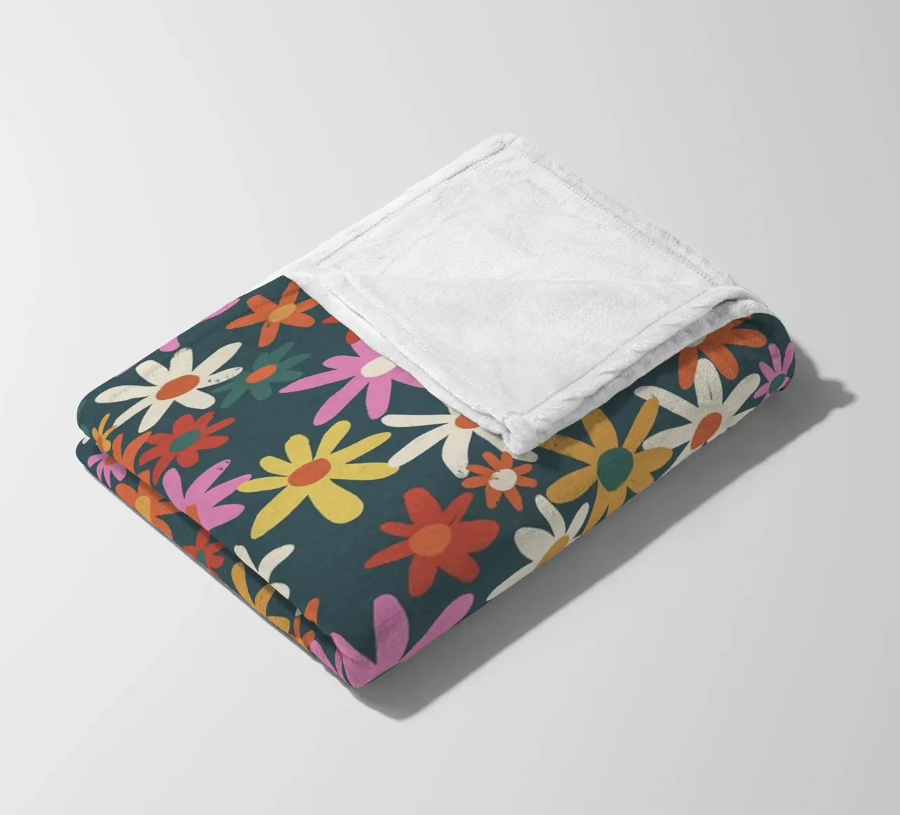 Floreale multicolore coperta in pile da GigiRosado