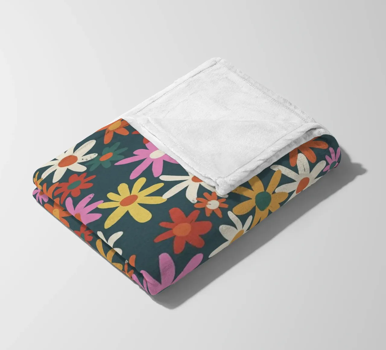 Floreale multicolore coperta in pile da GigiRosado