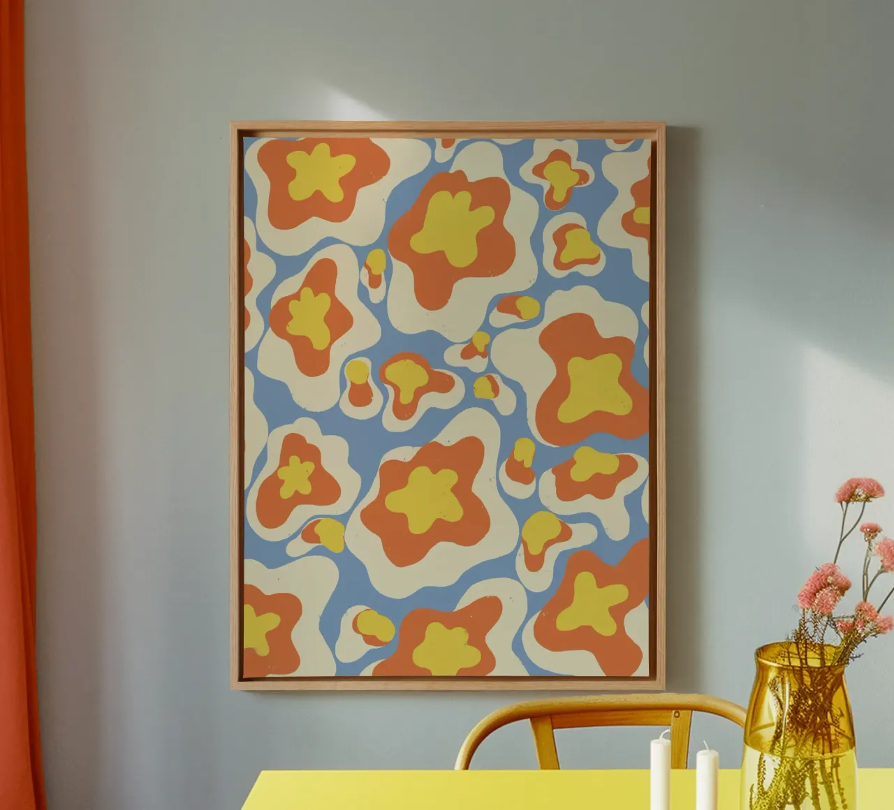 Splashes tela con Cornice a cassetta da GigiRosado
