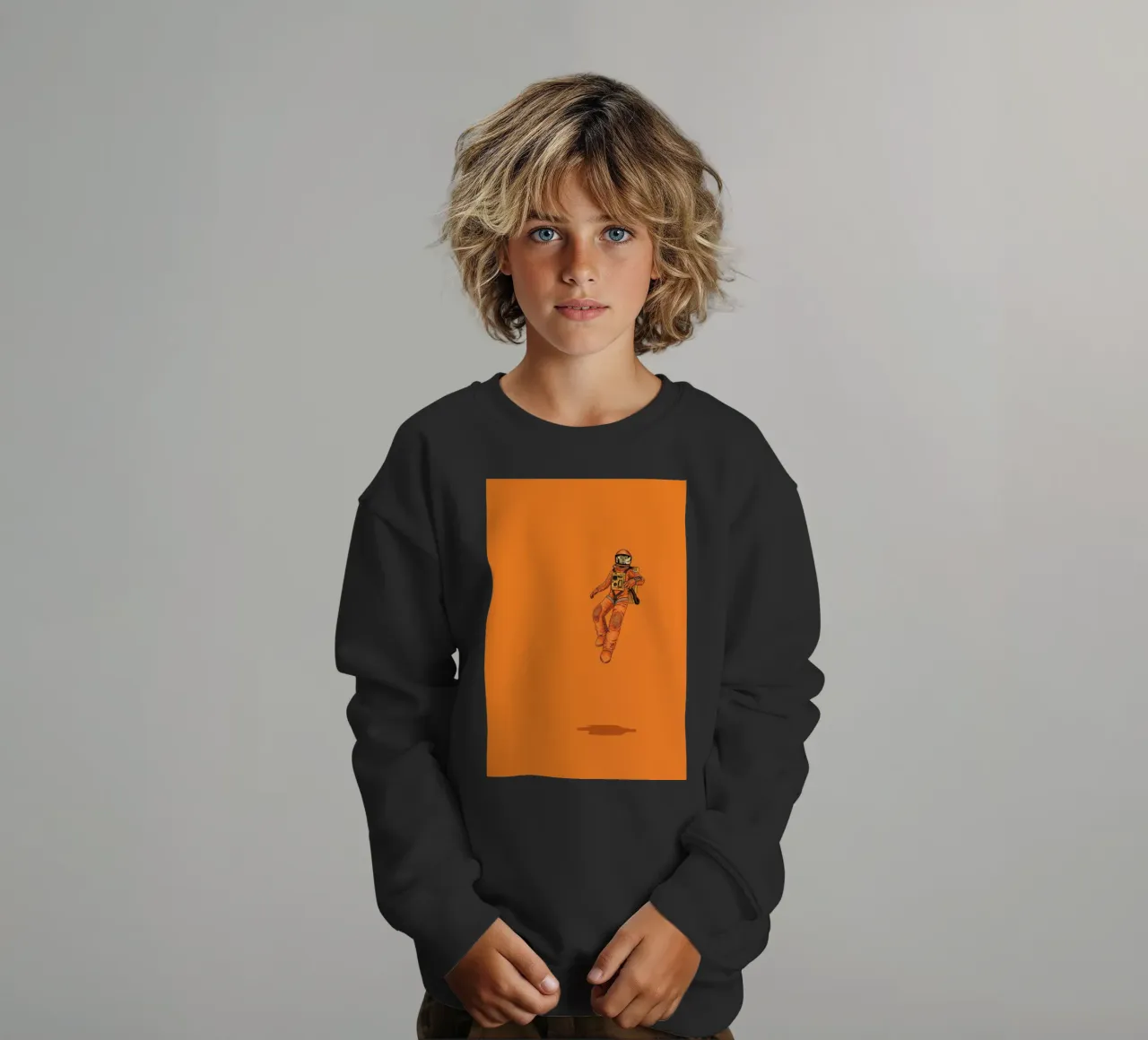 Float out in Space felpa bambino da Jason Ratliff