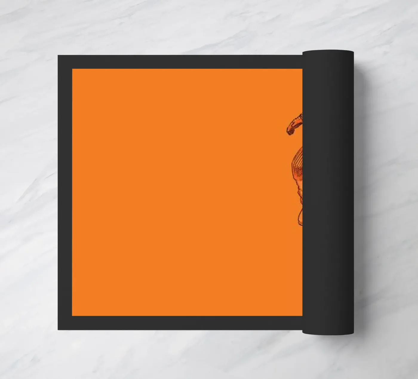 Float out in Space doormat by Jason Ratliff