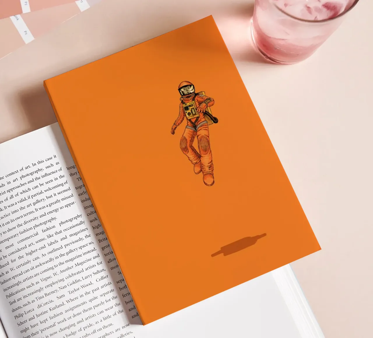 Float out in Space notebook by Jason Ratliff