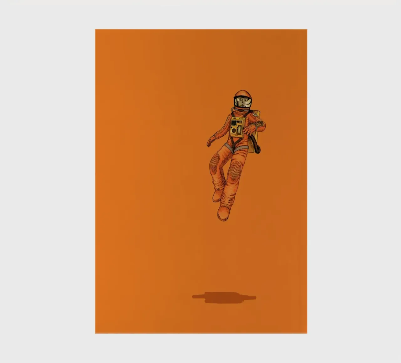 Float out in Space notebook by Jason Ratliff