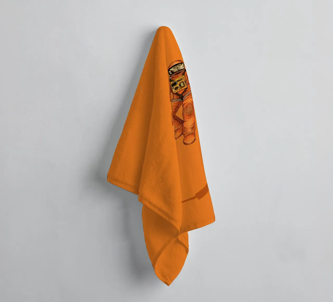 Float out in Space towel by Jason Ratliff