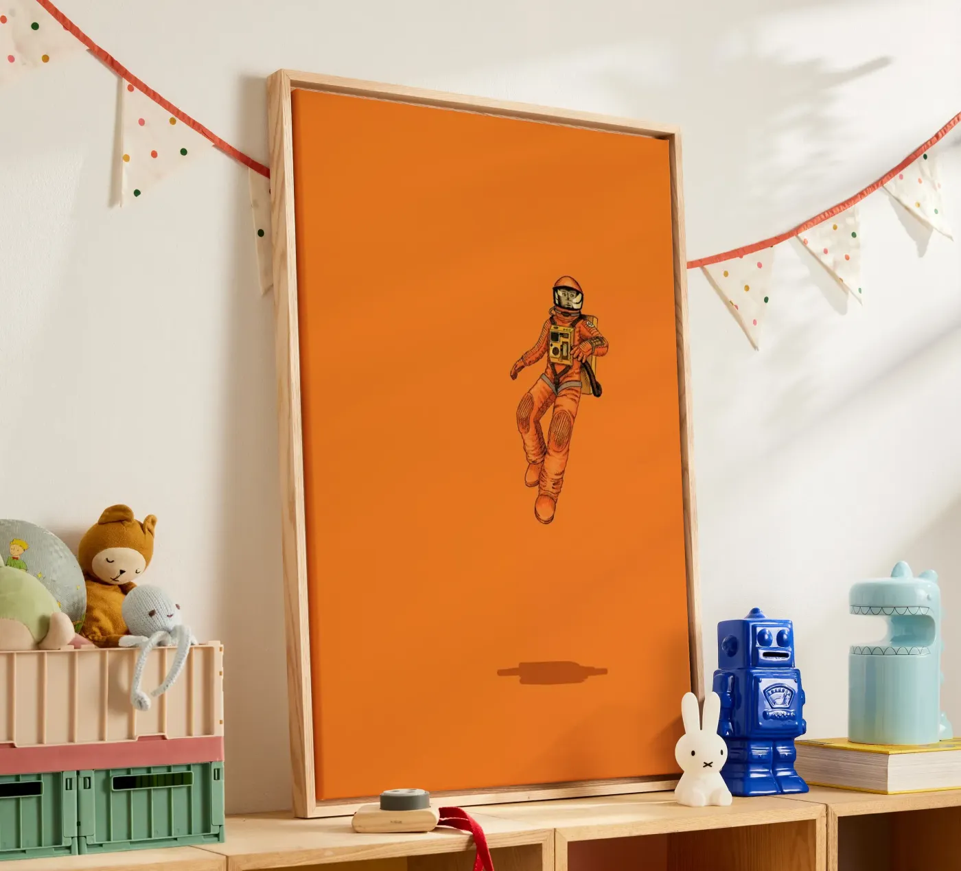 Float out in Space canvas van Jason Ratliff