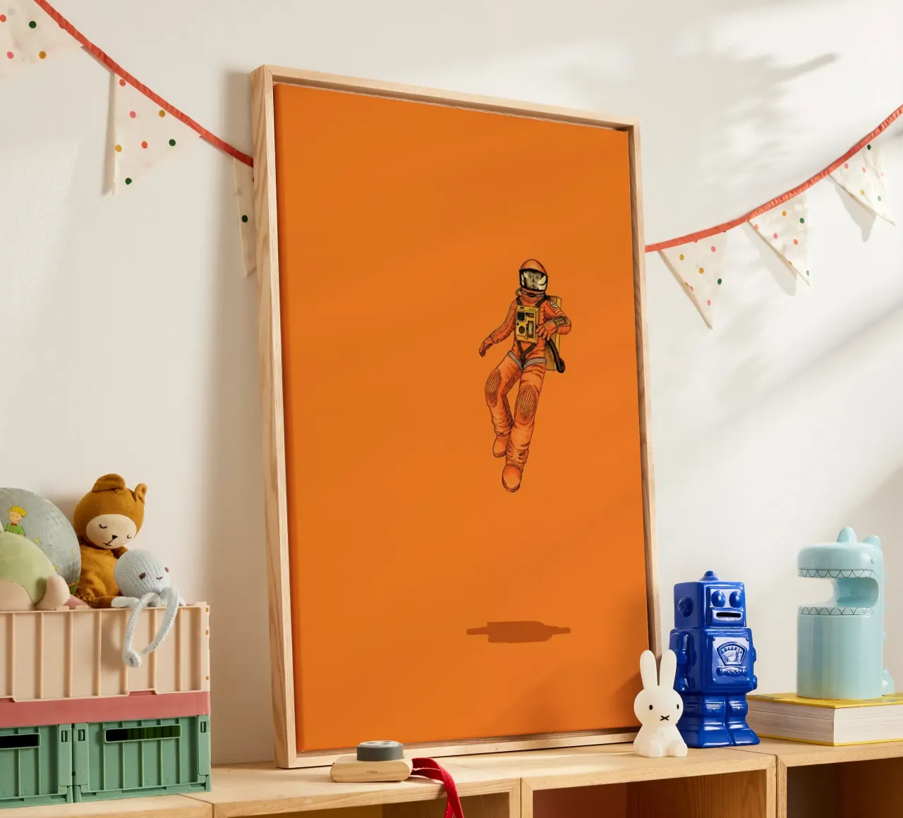 Float out in Space toile avec Caisse américaine de Jason Ratliff