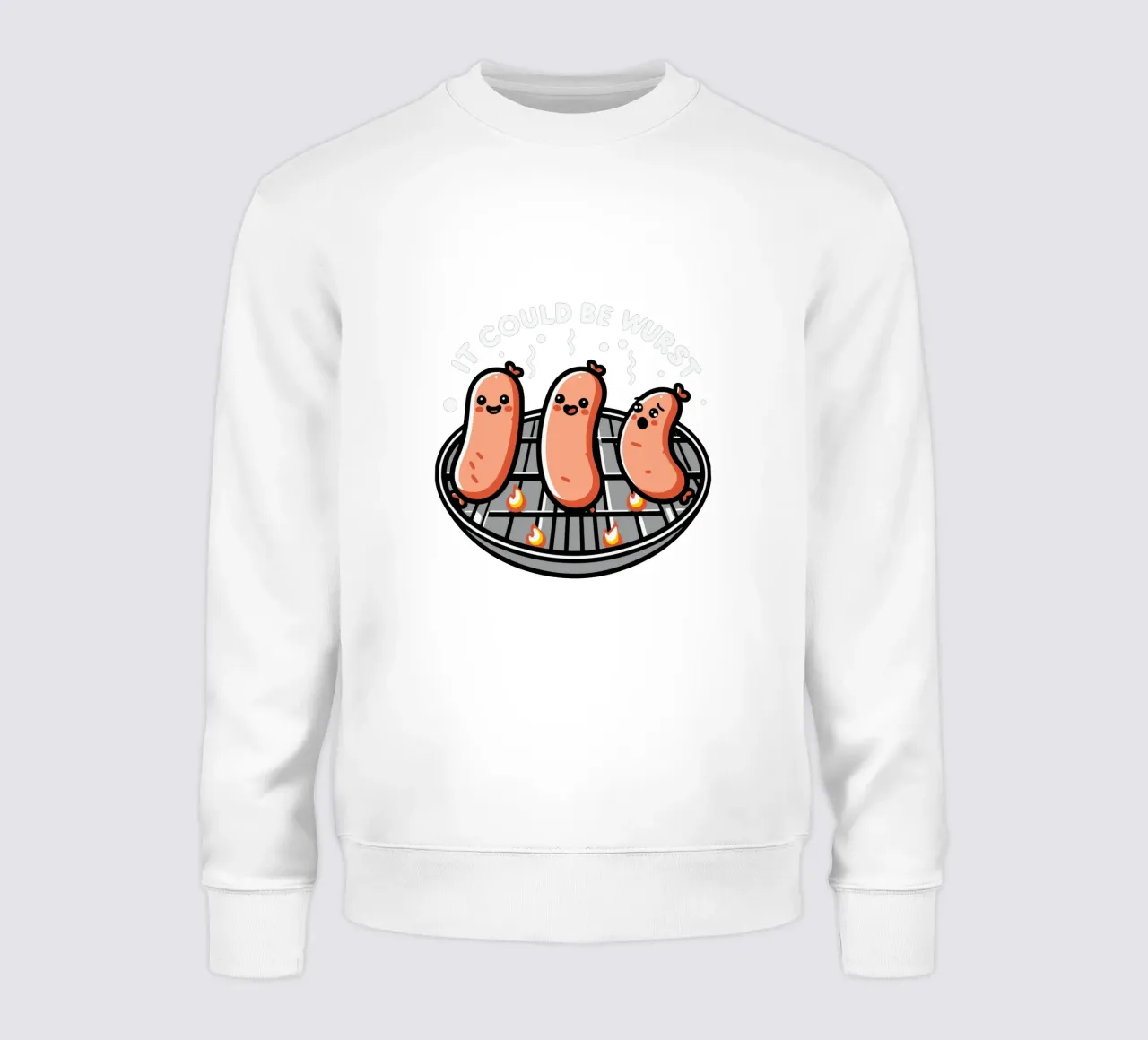 It could be wurst Sweatshirt von edsonramosart